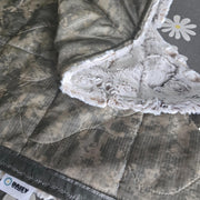 ACU/UCP Camo Woobie Weighted Blanket with Embossed Paws Fur