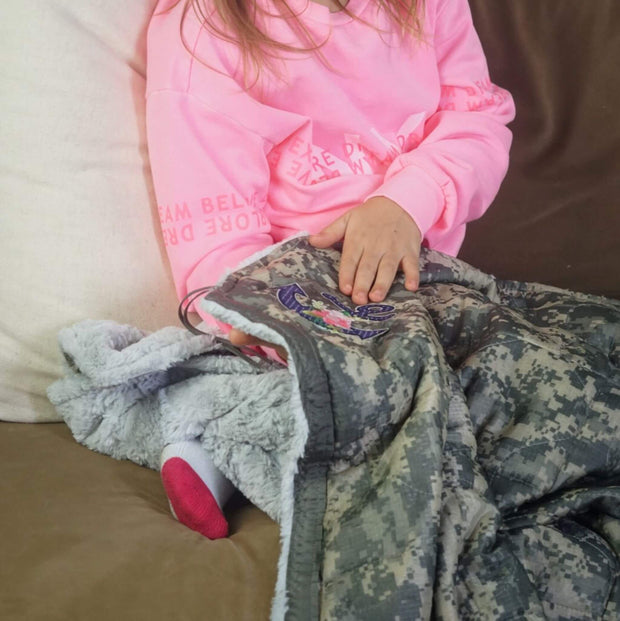 Woobie Weighted Blanket - ACU/UCP Camouflage Pattern