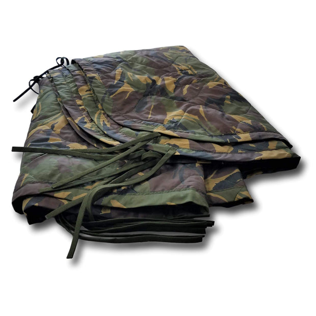 Authentic Military Woobie / Poncho Liner in Finland's Woodland Camouflage Pattern