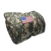 ACU/UCP Camo Pattern - American Flag - Woobie Weighted Blanket