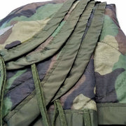 Authentic Military Woobie in Woodland Camouflage Pattern - Woobie