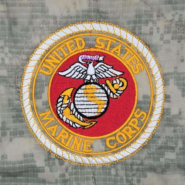 Gold Roped Marine Corp Seal - Personalize