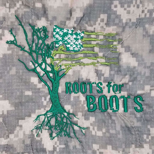 Logo Green Duo - Roots for Boots