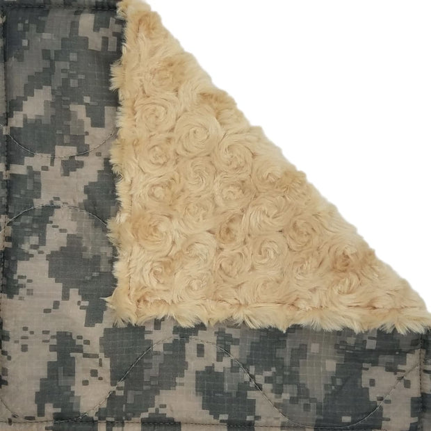Wee Woobie - ACU/UCP Camouflage Pattern - Camel / 2 - 3lbs - Custom Wee Woobie