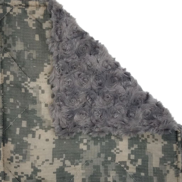 Wee Woobie - ACU/UCP Camouflage Pattern - Charcoal / 2 - 3lbs - Custom Wee Woobie