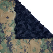 Woobie - MARPAT Camoflauge Pattern - Black / 4 - 5lbs - Custom Woobie