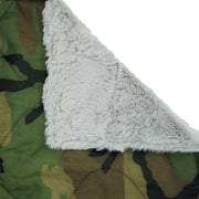 Woobie Weighted Blanket - Woodland Camouflage Pattern - Cloud / 4 - 5lbs - Custom Woobie